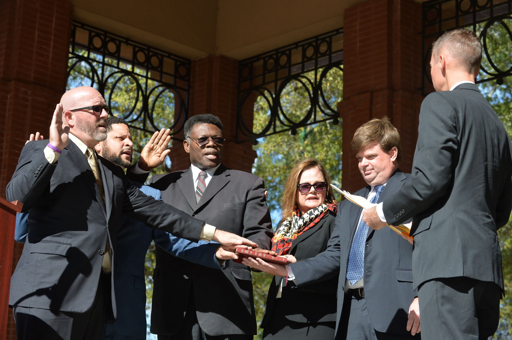 Anniston City Council Swearing-In Ceremony